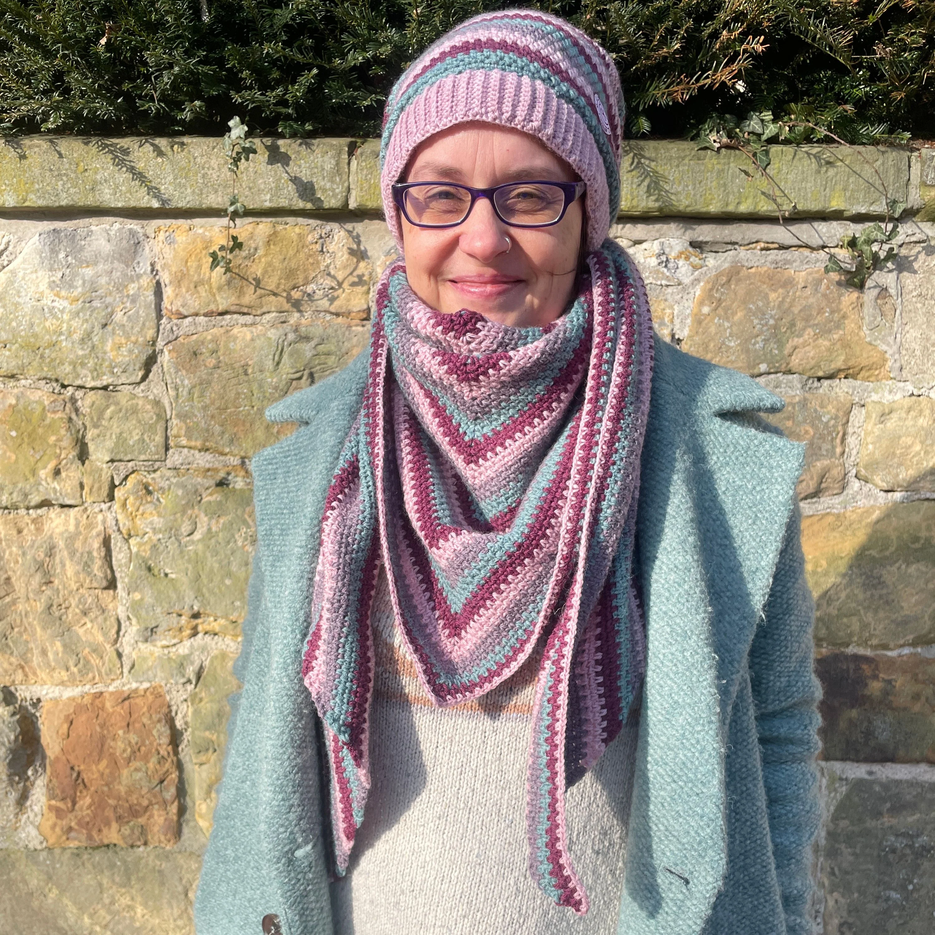 Andrea - Triangle Shawl - Image 2