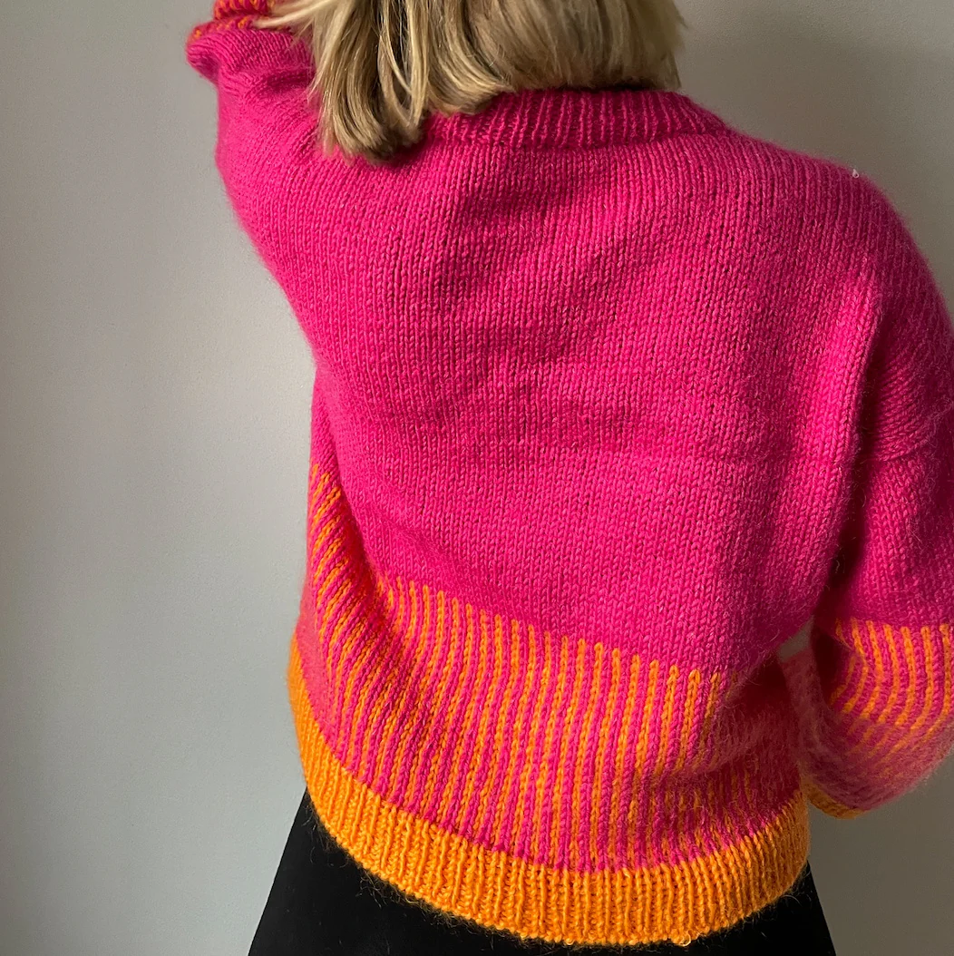 Easy Colour Mix Sweater - Genser - Image 3