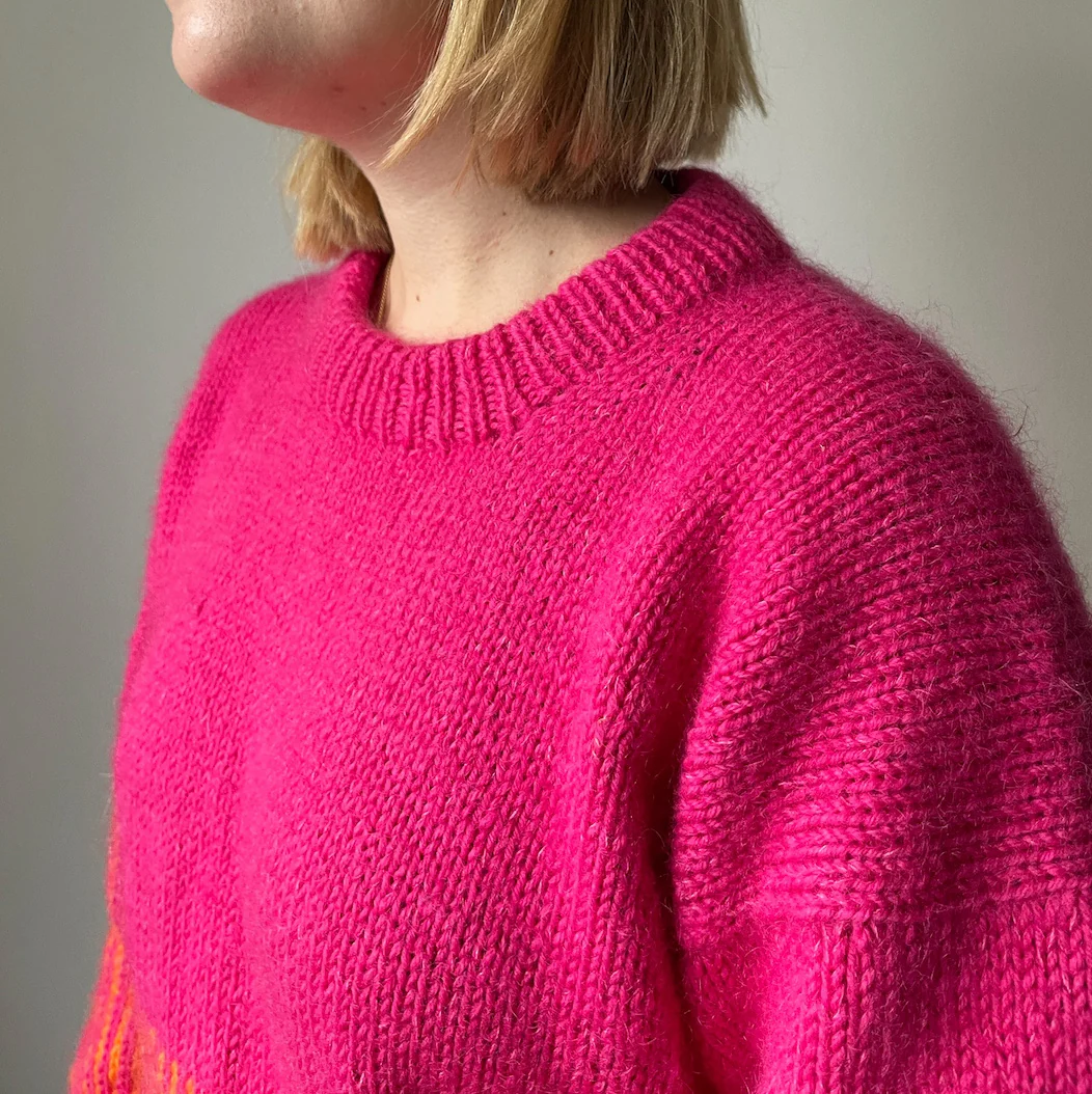 Easy Colour Mix Sweater - Genser - Image 5