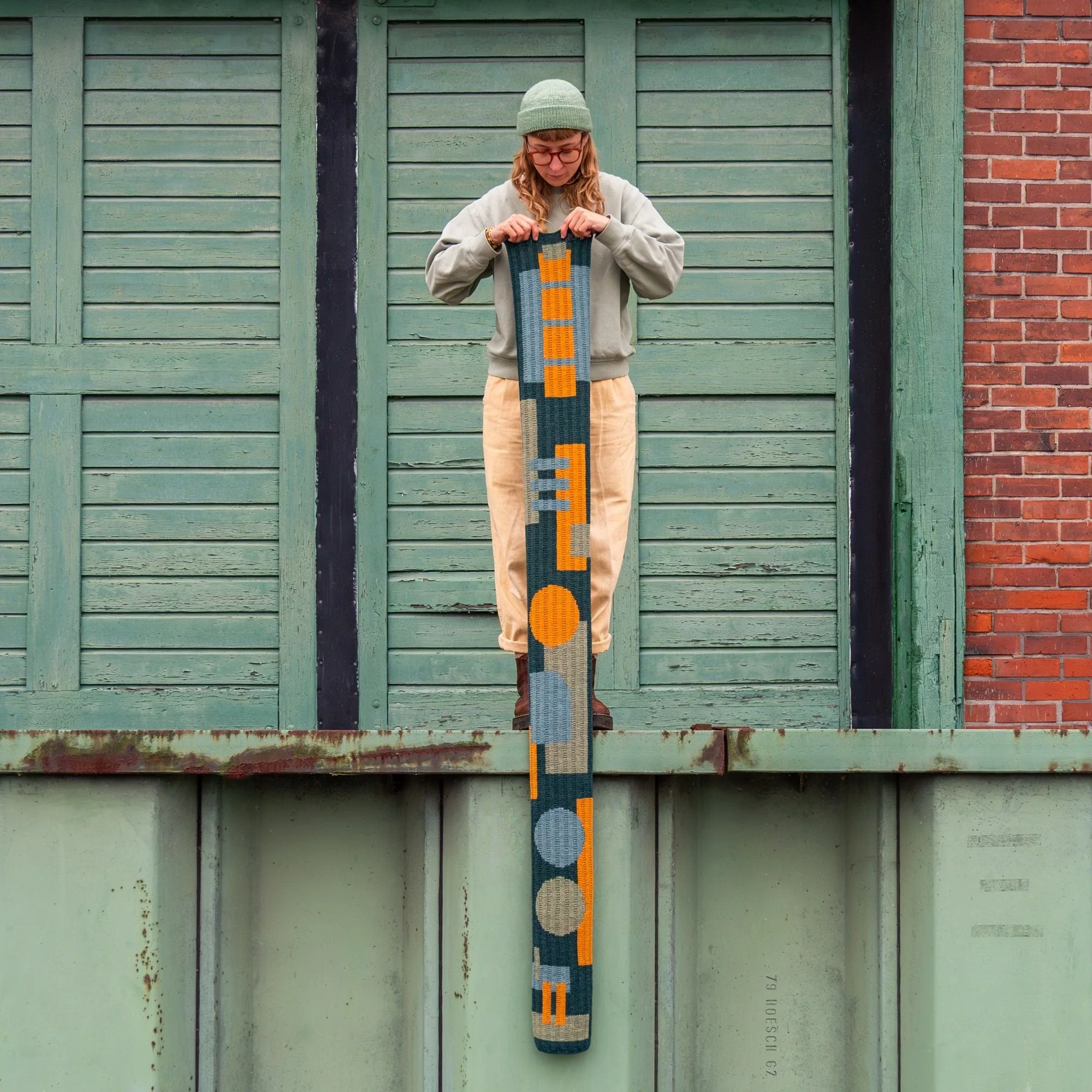 Rust & Rhythm - Skjerf - Strikkekit