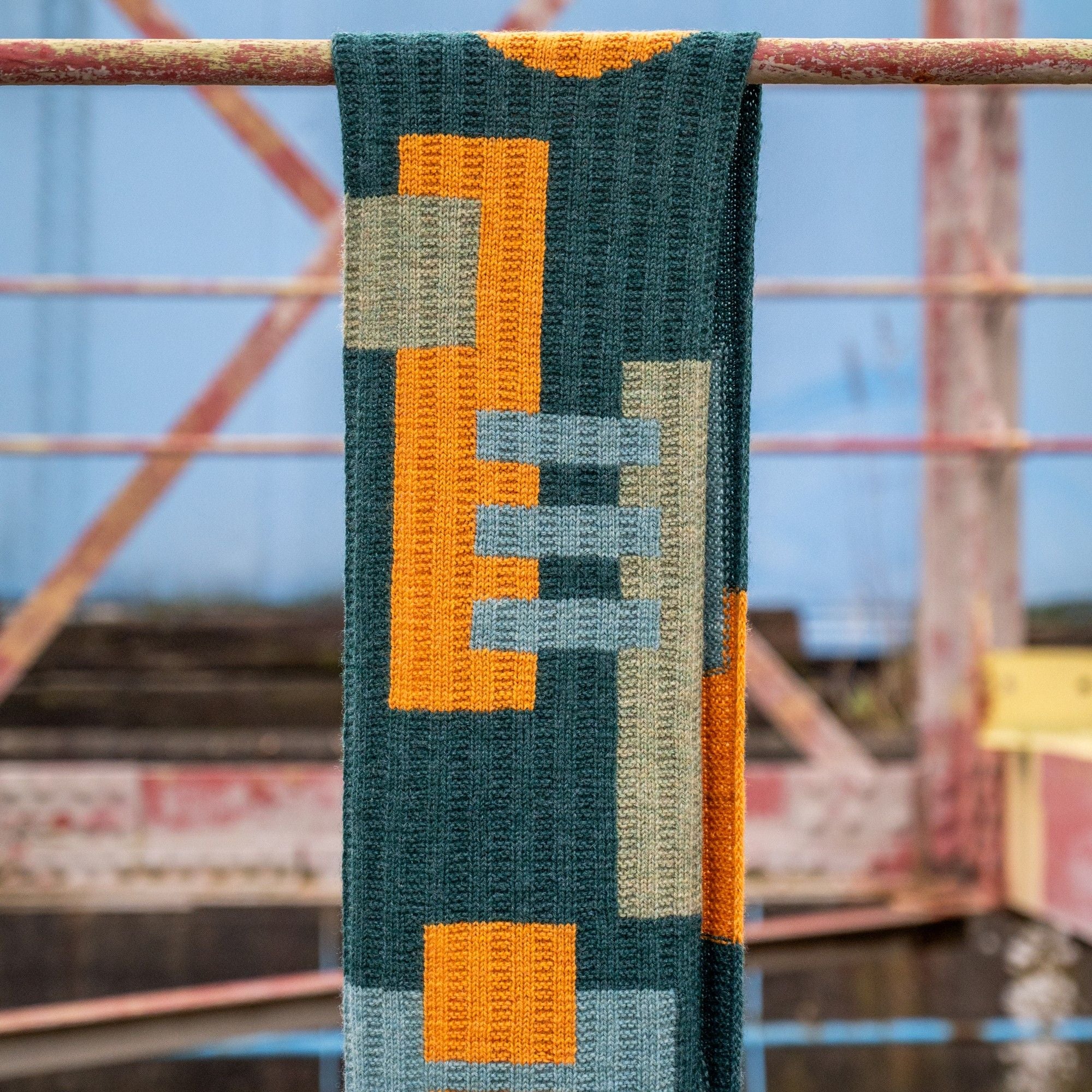 Rust & Rhythm - Skjerf - Strikkekit - Image 5