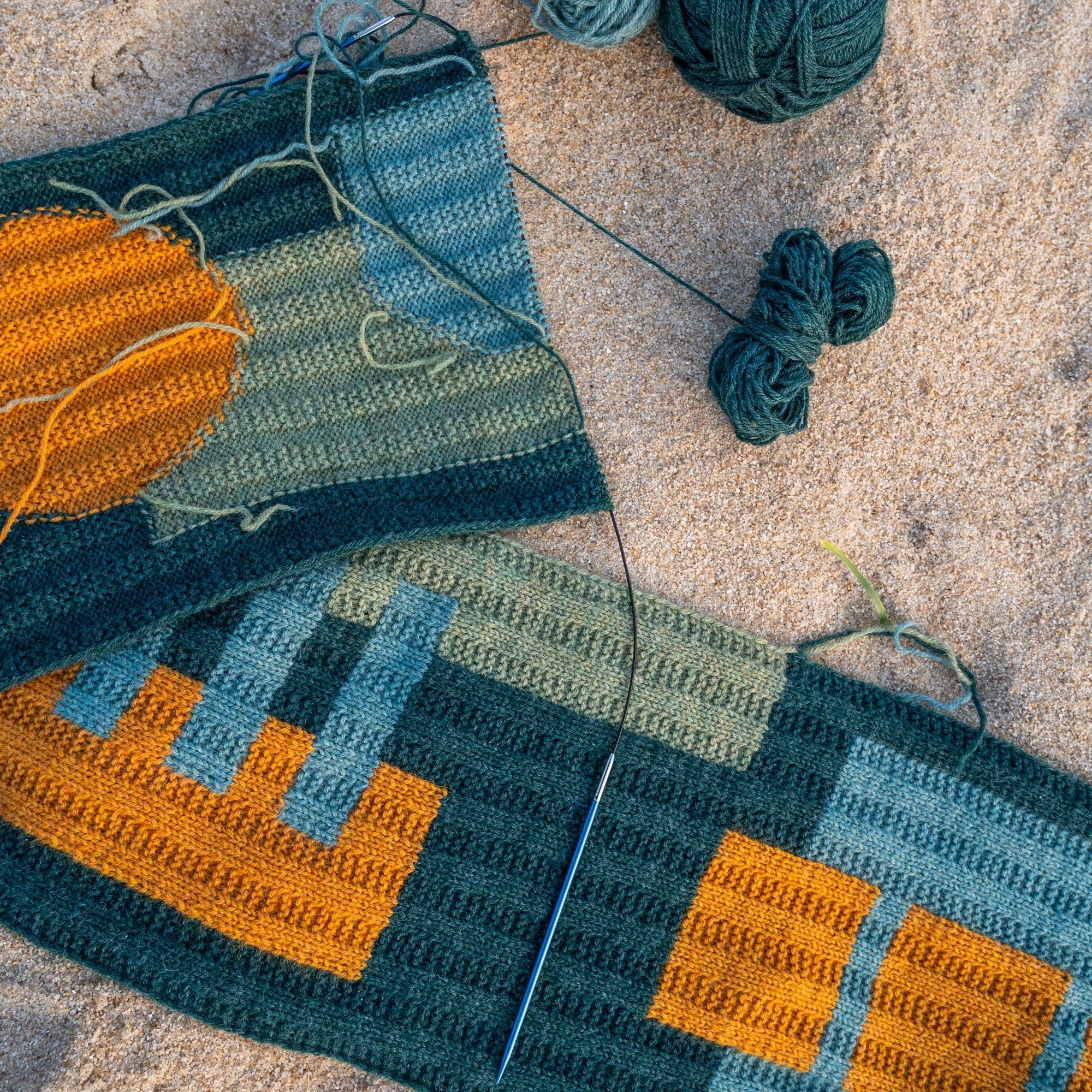 Rust & Rhythm - Skjerf - Strikkekit - Image 9